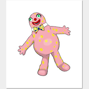 Mr Blobby (cartoon) Posters and Art